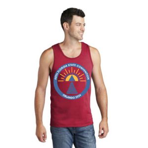 Unisex Tank Cranberry